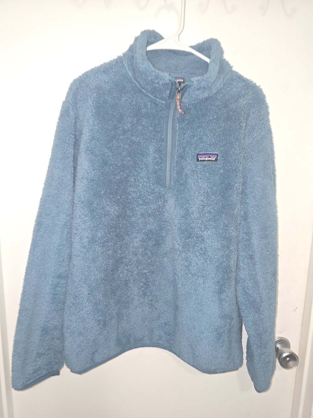 Patagonia Women's Teal Pullover Fleece Half-Zip
